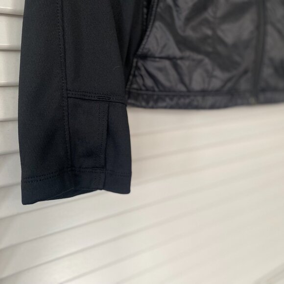 North Face Full Zip Mock Neck Running Jacket, Black, Women's Size M - Picture 3 of 7